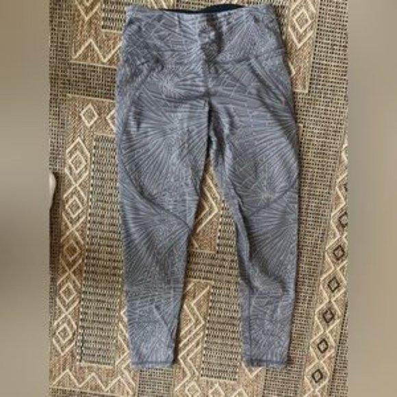 SWEATY BETTY The Power 7/8 Moonrock Purple Palm Workout Legging Size XS - Picture 4 of 5